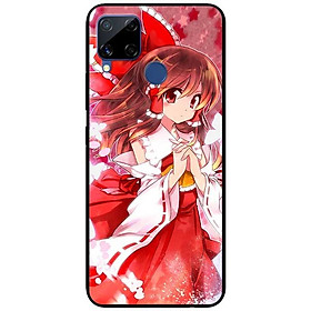 Ốp lưng dành cho Realme C15 mẫu Cô Gái Đỏ