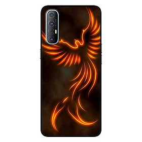 Ốp lưng dành cho Oppo Reno 3 Pro mẫu Phượng Hoàng