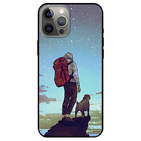 Ốp lưng dành cho Iphone 12 Mini - 12 / 12 Pro - 12 Pro Max mẫu Chàng Trai Và Cún