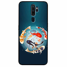 Ốp lưng in cho Oppo A9 2020  Mẫu Koi Vây Quanh
