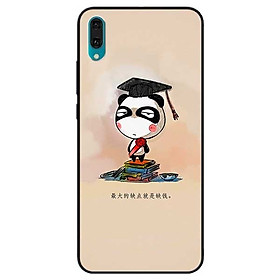 Ốp lưng dành cho Huawei Y7 Pro (2019) mẫu Gấu Trúc Tốt Nghiệp