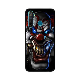 Ốp Lưng in cho Realme 5 Mẫu Gã Hề Hút Thuốc - Hàng Chính Hãng
