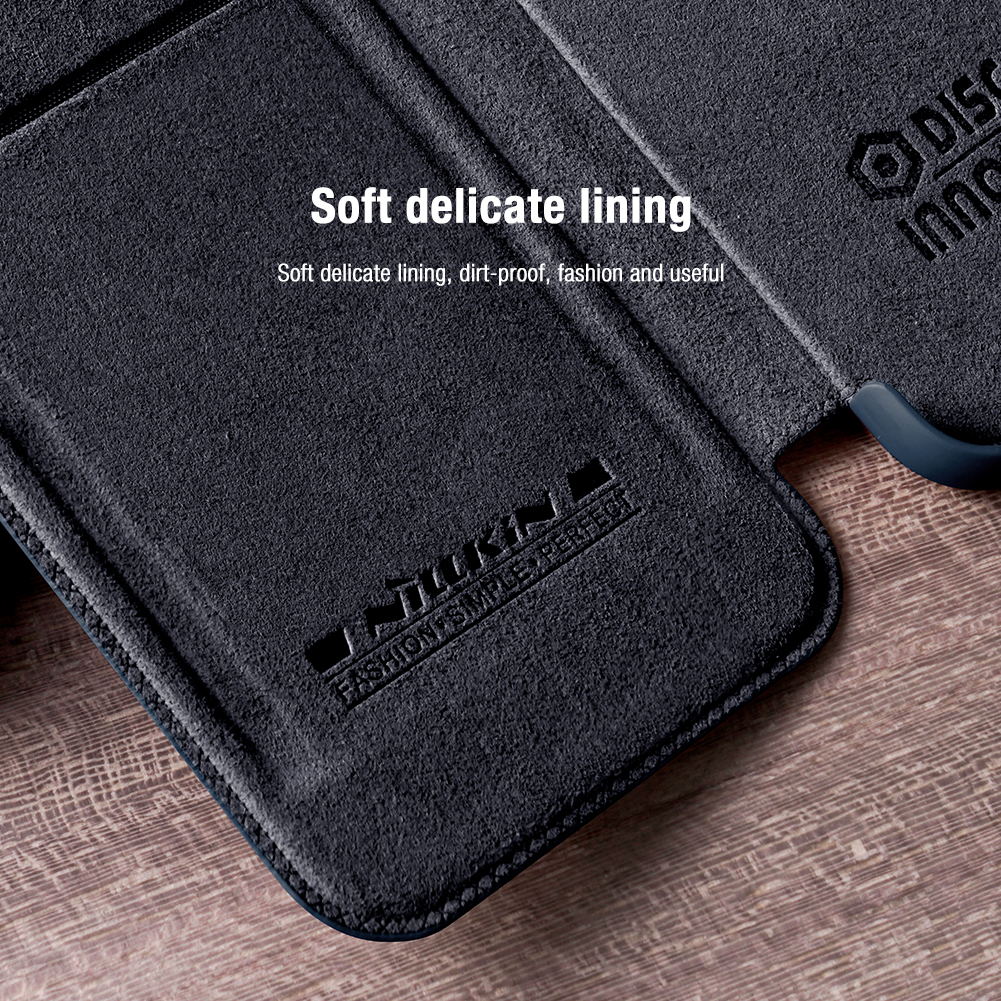 Bao Da Nillkin Qin chống sốc dành cho galaxy S22 Plus- Hàng Chính Hãng