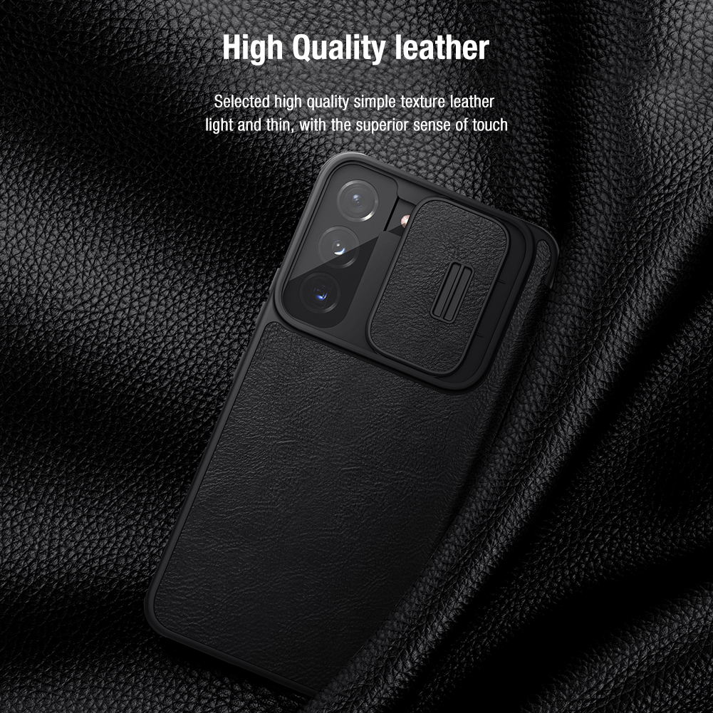 Bao Da Nillkin Qin chống sốc dành cho galaxy S22 Plus- Hàng Chính Hãng