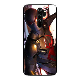 Ốp Lưng in cho Xiaomi Redmi Note 8 Pro Mẫu Người Nhện Giăng Tơ - Hàng Chính Hãng