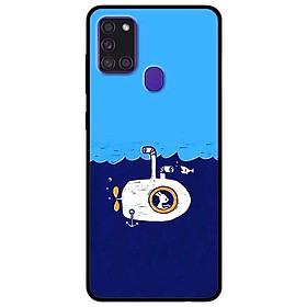 Ốp lưng dành cho Samsung Galaxy A12 - A21s - A31 - mẫu Thỏ Lặn - Hàng Chính Hãng