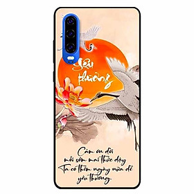 Ốp lưng in cho Huawei P30 Mẫu Yêu Thương