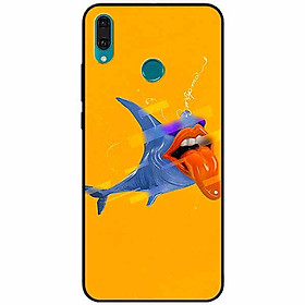 Ốp lưng dành cho Huawei Y9 2019 mẫu Cá Mập Mờ
