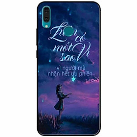 Ốp lưng in cho Huawei Y9 2019 Mẫu Luôn Có Một Vì Sao