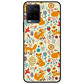 Ốp lưng dành cho Vivo Y21 - Vivo Y21s mẫu Họa Tiết Hồ Ly