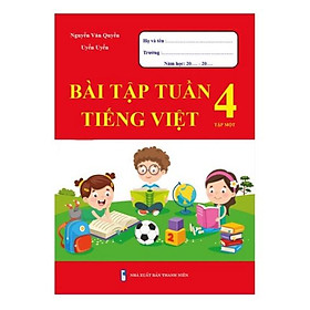 Sách - Bài Tập Tuần Tiếng Việt 4 Tập 1