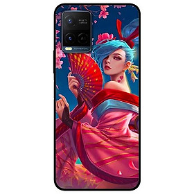 Ốp lưng dành cho Vivo Y21 - Vivo Y21s mẫu Anime Airi Kiemono