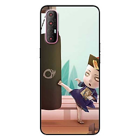 Ốp lưng dành cho Oppo Reno 3 Pro mẫu Cương Thi Đá