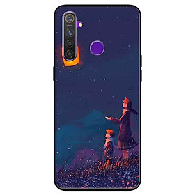 Ốp lưng in cho Realme 5 Mẫu Chiếc Lá Vô Thường