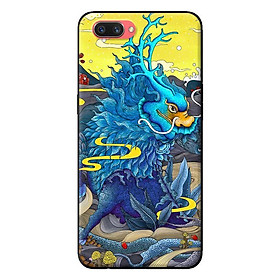 Ốp in cho Oppo A3s Rồng Xanh Nền Vàng - Hàng chính hãng