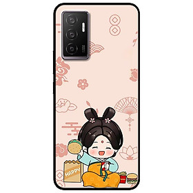 Ốp lưng cho Vivo V23e - Y31 -Y51 - Y55 - Y55s - Y55 2022 - Cô Gái Tham Ăn - Hàng Chính Hãng