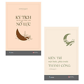 Sách - Combo 2 Cuốn: Kỳ Tích Là Tên Gọi Khác Của Nỗ Lực + Kiên Trì Một Bước, Phía Trước Thành Công - AZ Việt Nam