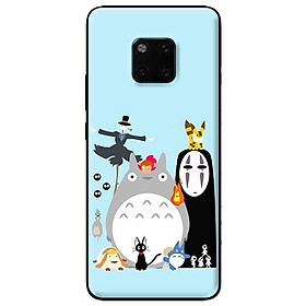 Ốp lưng in cho Huawei Mate 20 Pro mẫu Ghibli Nền Xanh - Hàng chính hãng