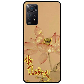Ốp lưng cho Xiaomi Redmi Note 11 4G - Note 11S 4G - Note 11 5G - Redmi Note 11 Pro Nội Địa - Note 11 Pro Quốc Tế - Vô Thường Sen Vàng - Hàng Chính Hãng