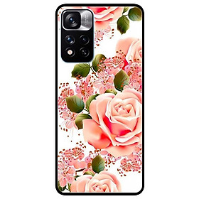 Ốp lưng dành cho Xiaomi Redmi Note 11 Pro 5G ( Bản Nội Địa ) - Hoa Hồng Nhạt