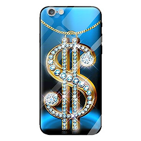 Ốp kính cường lực cho iPhone 6 Plus nền tiền 2 - Hàng chính hãng