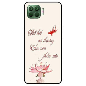 Ốp lưng dành cho Oppo A53 - A93 ( F17 Pro ) - mẫu Sen Hồng Và Cá