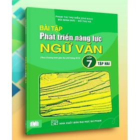 Sách - Bài tập phát triển năng lực ngữ văn lớp 7 tập 2 theo chương trình GDPT 2018 ( Cánh Diều )