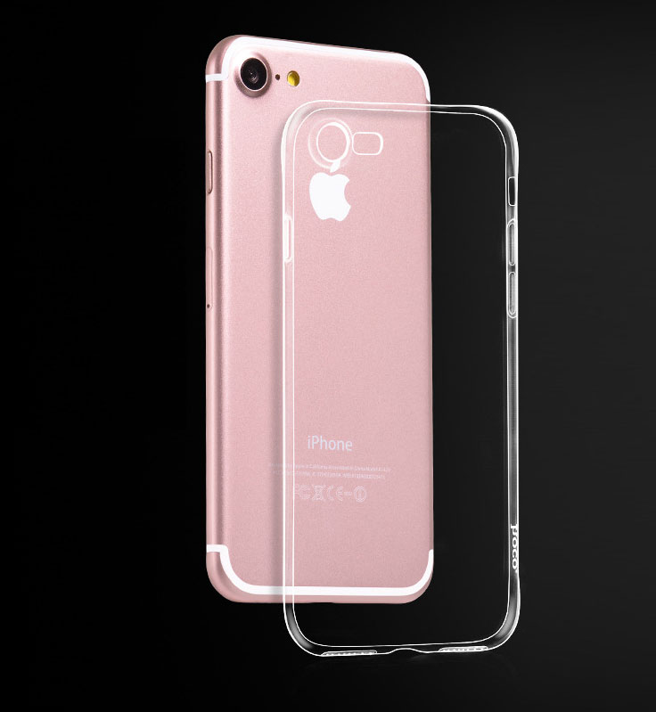 Ốp lưng iPhone Hoco dẻo trong suốt (iphone 5, 6/6Plus, 7/7Plus, 8/8Plus, X/Xs, XS Max, XR) - Hàng Chính Hãng