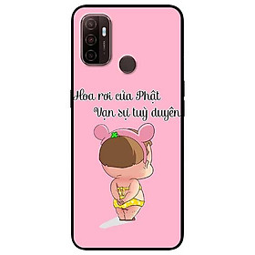 Ốp lưng dành cho Oppo A53 - A93 ( F17 Pro ) - mẫu Quỳnh Hoa Rơi