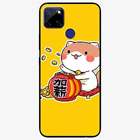 Ốp lưng dành cho Realme C12 mẫu Mèo vung Tiền