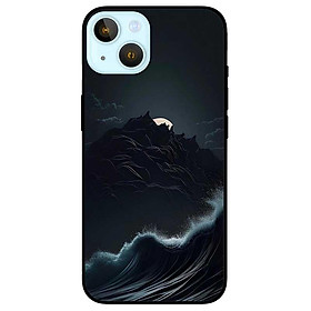 Ốp lưng cho IPhone 12 - 12 Pro - 12 Pro Max - 13 Mini - 13 - 13 Pro - 13 Pro Max - Sóng Đêm - Hàng Chính Hãng