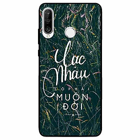 Ốp lưng in cho Huawei P30 Lite Mẫu Lạc Nhau