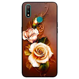 Ốp Lưng in cho Realme 3 Pro Mẫu Hoa Hồng (1) - Hàng Chính Hãng