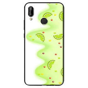 Ốp in cho Huawei Nova 3E Họa Tiết Chanh - Hàng chính hãng