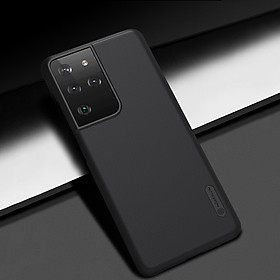 Ốp Lưng Nillkin Super Frosted Shield Matte Cho Samsung Galaxy S21 Ultra - Hàng Nhập Khẩu