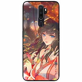 Ốp lưng dành cho Oppo A5 2020 - A9 2020 mẫu Thiếu Nữ Mắt Xanh