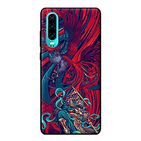 Ốp in cho Huawei P30 Gà Đỏ - Hàng chính hãng