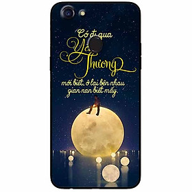 Ốp lưng in cho Oppo F7 Mẫu Đi Qua Yêu Thương