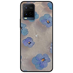 Ốp lưng dành cho Vivo Y21 - Vivo Y21s mẫu Hoa Xanh Trong Nước