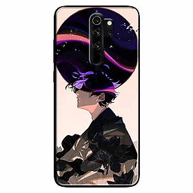 Ốp lưng in cho Xiaomi Redmi Note 8 Pro Chàng Trai Hoa