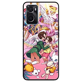 Ốp lưng dành cho Oppo A16K - Oppo A36 / A76 - Oppo Reno 7z 5G - Anime Hai Cô Gái Và Pet