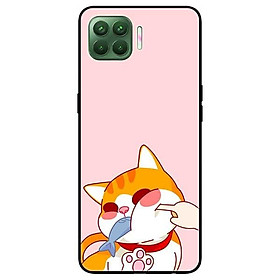 Ốp lưng dành cho Oppo A53 - A93 ( F17 Pro ) - mẫu Mèo Ăn Cá