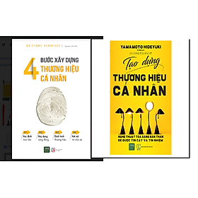 Combo Tạo Dựng Thương Hiệu Cá Nhân+4 BƯỚC XÂY DỰNG THƯƠNG HIỆU CÁ NHÂN