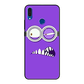 Ốp Lưng in cho Huawei Y9 2019 Mẫu Union Tím - Hàng Chính Hãng