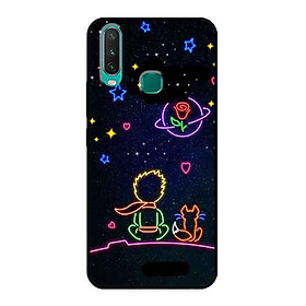 Ốp Lưng in cho Vivo Y12 Mẫu Hoàng Tử Bé Nhỏ - Hàng Chính Hãng