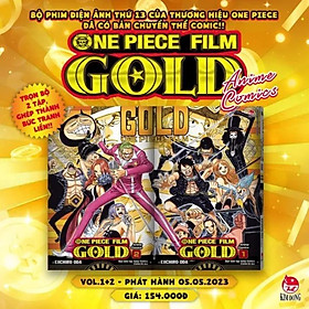 Truyện - One Piece Film Gold - Combo 2 Tập - Anime Comics - Eiichiro Oda - Kim Đồng