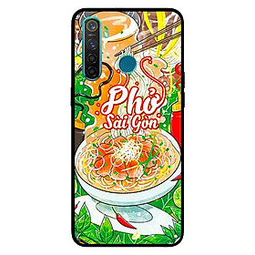 Ốp Lưng in cho Realme 5 Mẫu NỀN SG3 - Hàng Chính Hãng