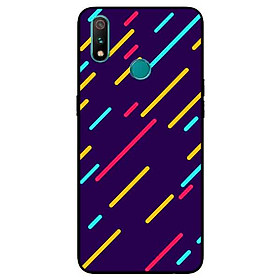 Ốp Lưng in cho Realme 3 Mẫu Đường Sắc Màu - Hàng Chính Hãng