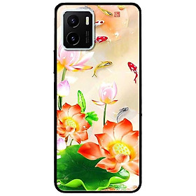Ốp lưng dành cho Vivo V23 5G / S12 - Vivo Y15s / Y15A - Sen Đỏ Và Koi