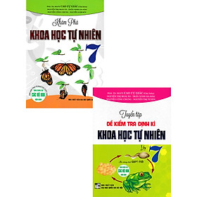 Sách tham khảo- Combo Khám Phá Khoa Học Tự Nhiên 7 + Tuyển Tập Đề Kiểm Tra Định Kì Khoa Học Tự Nhiên Lớp 7 (Biên Soạn Theo Chương Trình GDPT Mới) (Bộ 2 Cuốn) _HA